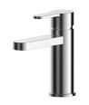 Nuie Arvan Eco Mono Basin Mixer Tap with Push Button Waste - Chrome