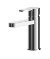 Nuie Arvan Mini Mono Basin Mixer Tap with Push Button Waste - Chrome