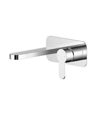 Arvan W/M 2TH Basin Mixer With Plate