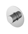 Nuie Arvan Thermostatic Temperature Control Concealed Shower Valve - Chrome