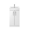 500 FS 2-Door Vanity & Basin 2