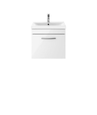 500 WH Single Drawer Vanity & Basin 1