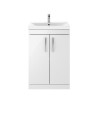 600 FS 2-Door Vanity & Basin 1