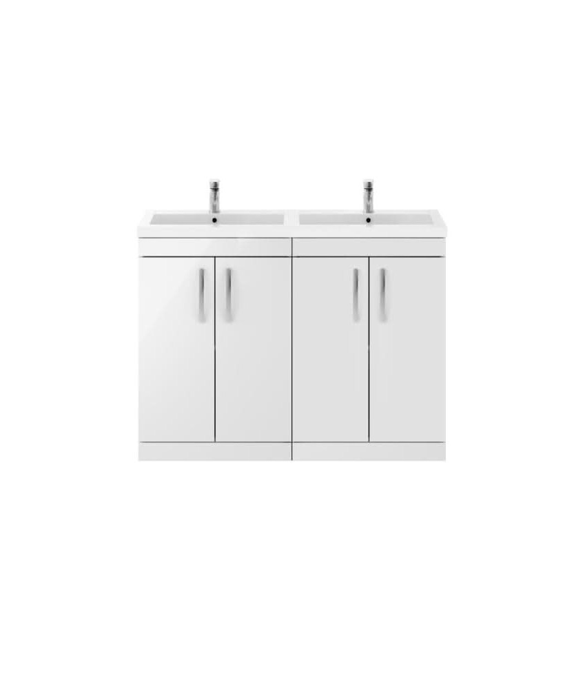 1200 FS 4-Door Vanity & Double Basin