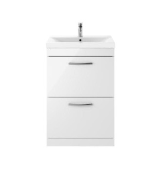 600 FS 2-Drawer Vanity & Basin 2
