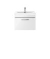 600 WH Single Drawer Vanity & Basin 1