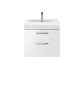 600 WH 2-Drawer Vanity & Basin 3