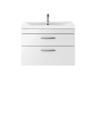 800 WH 2-Drawer Vanity & Basin 1