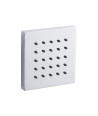 Hudson Reed Square Body Jet Shower Accessories in Chrome, Modern Showers for Stylish Bathrooms