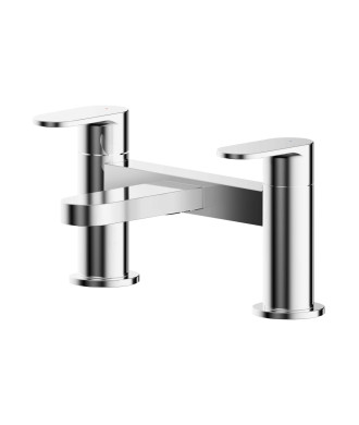 Nuie Binsey Bath Filler Tap - Chrome