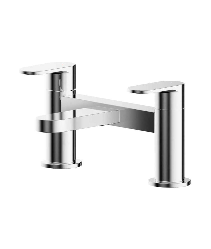Nuie Binsey Bath Filler Tap - Chrome