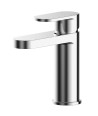 Nuie Binsey Mono Basin Mixer Tap with Push Button Waste - Chrome