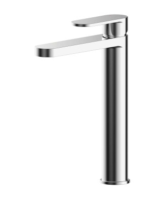 Nuie Binsey Tall Mono Basin Mixer Tap - Chrome