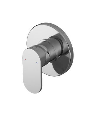 Nuie Binsey Single Handle Manual Concealed Shower Valve - Chrome