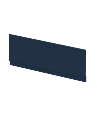 Nuie Waterproof Shower Bath Front Panel, Midnight Blue Bath Shower Panel for Straight Baths, 1700mm