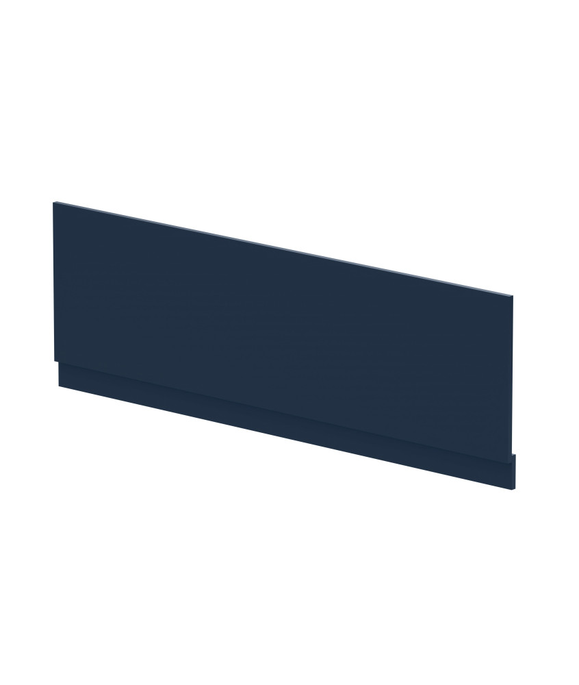 Nuie Waterproof Shower Bath Front Panel, Midnight Blue Bath Shower Panel for Straight Baths, 1700mm