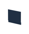 Nuie Waterproof Shower Bath End Panel, Midnight Blue Bath Shower Panel for Straight Baths, 700mm