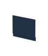 Nuie Waterproof Shower Bath End Panel, Midnight Blue Bath Shower Panel for Straight Baths, 750mm