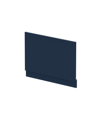 Nuie Waterproof Shower Bath End Panel, Midnight Blue Bath Shower Panel for Straight Baths, 800mm