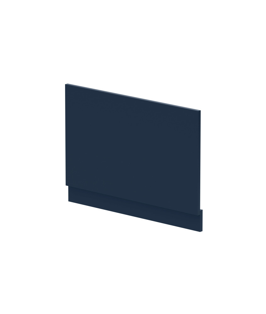 Nuie Waterproof Shower Bath End Panel, Midnight Blue Bath Shower Panel for Straight Baths, 800mm