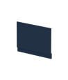 Nuie Waterproof Shower Bath End Panel, Midnight Blue Bath Shower Panel for Straight Baths, 800mm