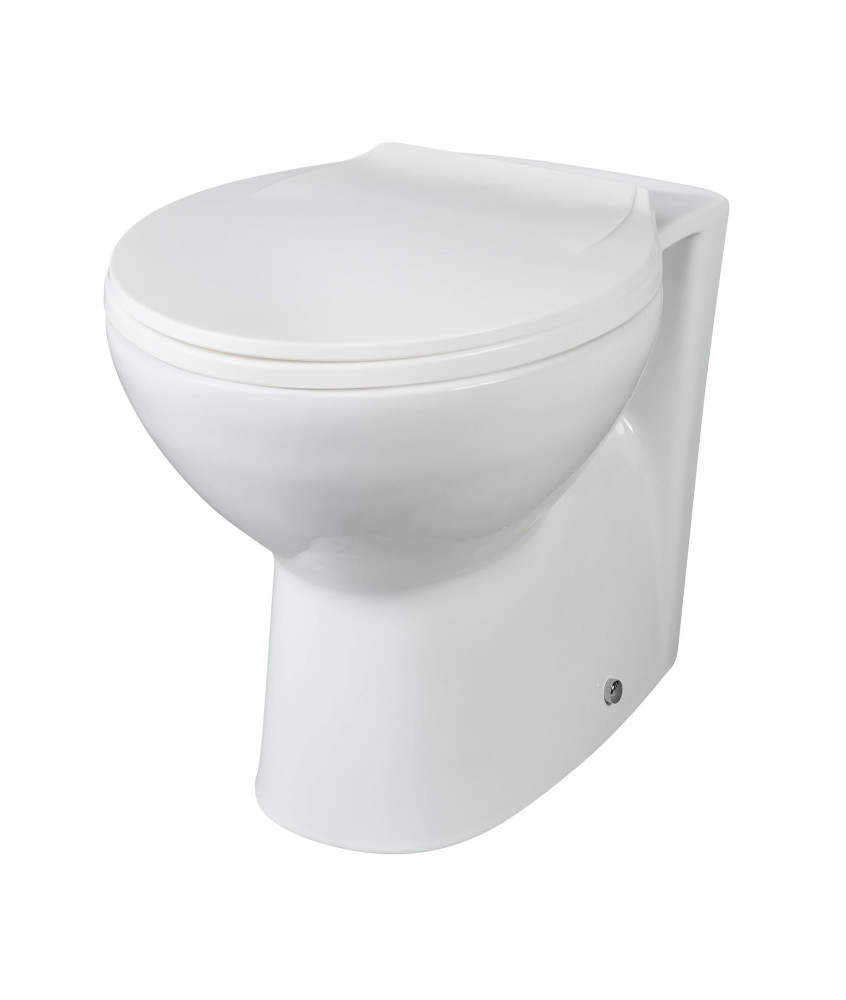 Nuie Melbourne Back To Wall Toilet - White