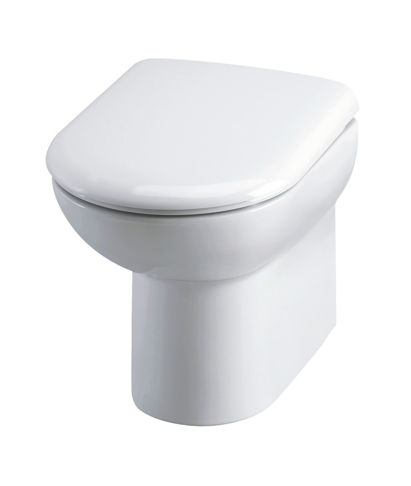 Nuie Lawton Back To Wall Toilet - White