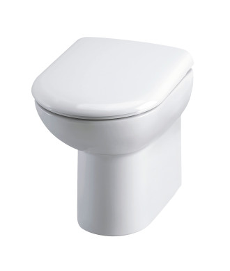 Nuie Lawton Comfort Height Back To Wall Toilet - White