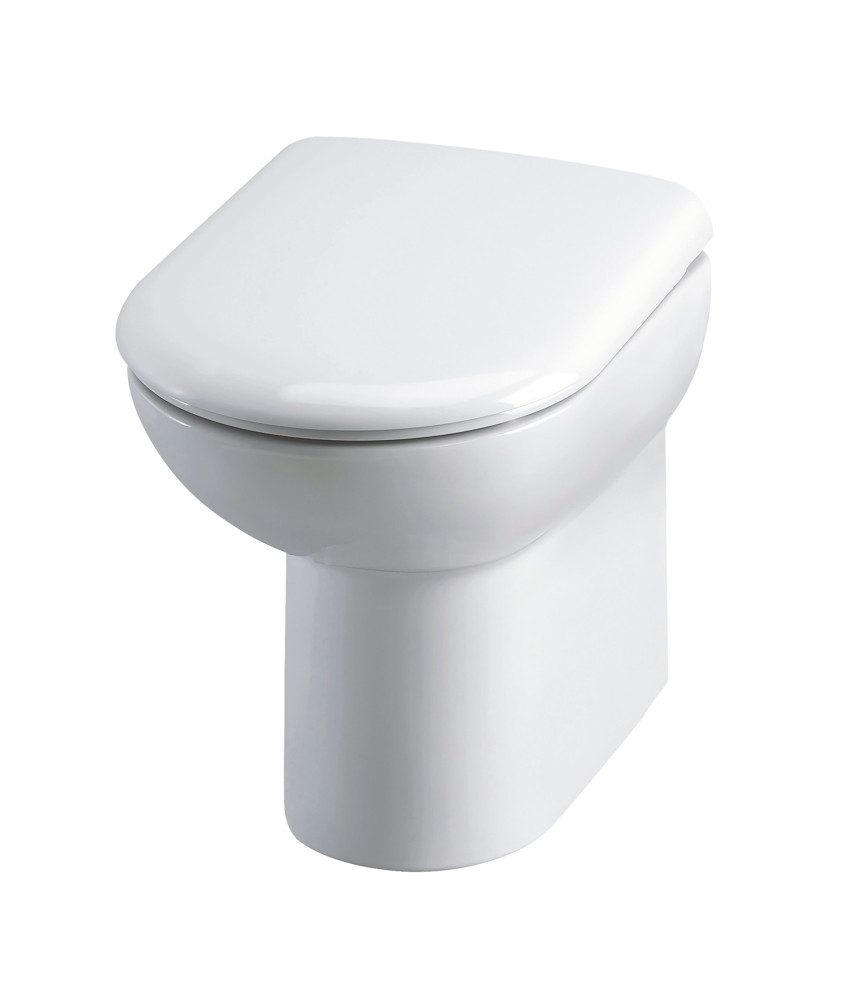 Nuie Lawton Comfort Height Back To Wall Toilet - White