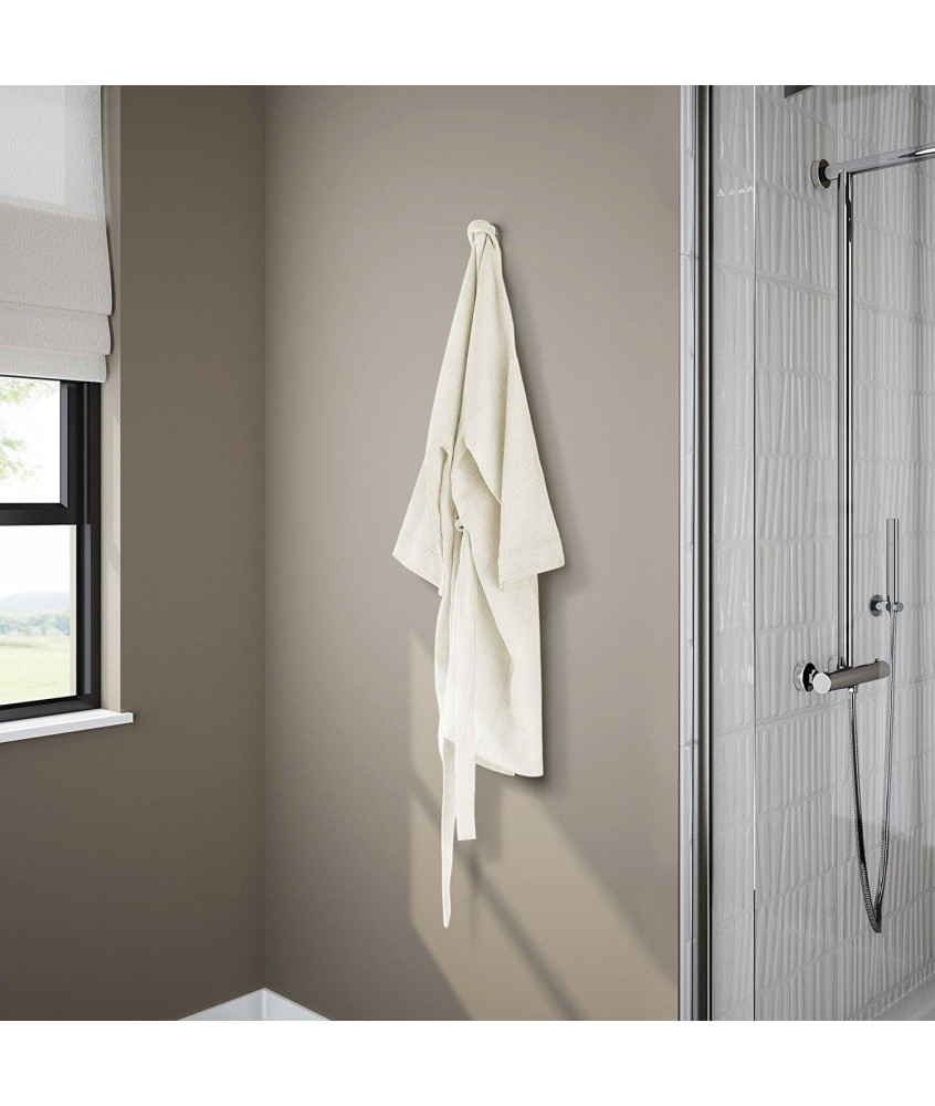 iBathUK Harrow Round Robe Hook - Chrome