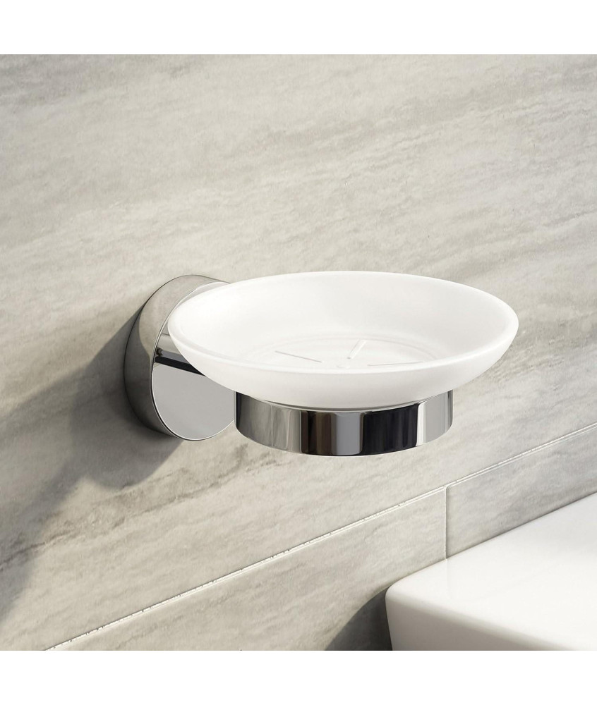 iBathUK Harrow Soap Dish Holder - Chrome