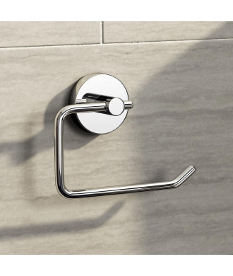 iBathUK Harrow Toilet Roll Holder - Chrome