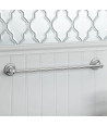 iBathUK Georgina Traditional Towel Rail - Chrome