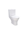 Palma Ceramic Close Coupled Toilet - White