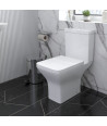 Venice Ceramic Close Coupled Toilet - White