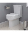 Rimini Ceramic Close Coupled Toilet - White