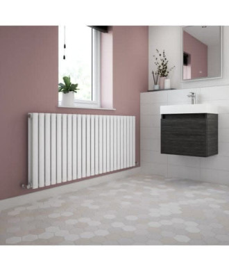 Horizontal Double Panel Radiator 600 x 1398