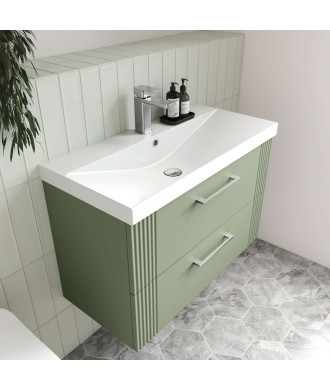 800 W/H 2-Drawer Vanity & Basin 3