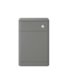 Hudson Reed Solar Floor Standing WC Unit, Back to Wall WC Units for Modern Bathroom, Cool Grey, 550mm