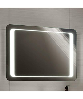 iBathUK Nova LED Bathroom Mirror with Motion & Infrared Sensor - Silver