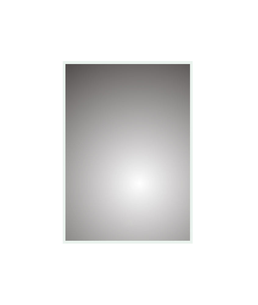 iBathUK Spectra Wall Mounted LED Bathroom Mirror, Modern Pre-Assembled Illuminated Light Up Mirror with Demister Pad with Tou...