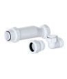 Nuie Waste Trap For Furniture Basins - White