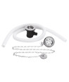Nuie Extended Retainer Bath Waste And Overflow - Chrome