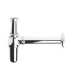 Nuie Basin Bottle Trap With Extension Tube 190mm - Chrome