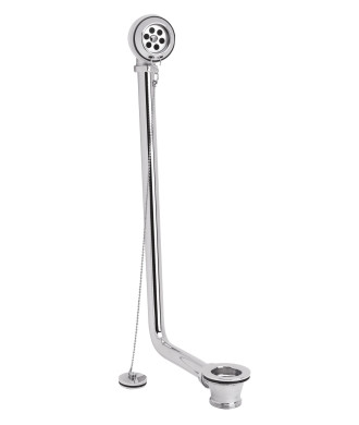Nuie Exposed Retainer Bath Waste - Chrome