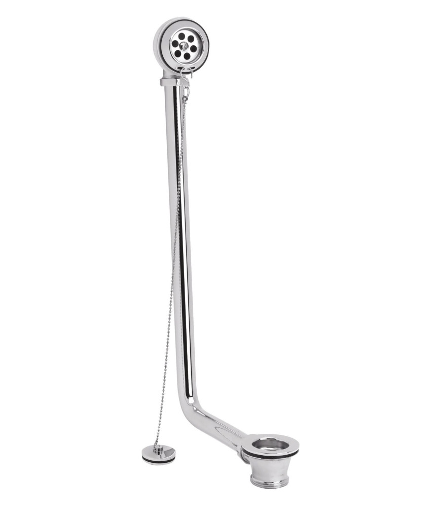 Nuie Exposed Retainer Bath Waste - Chrome