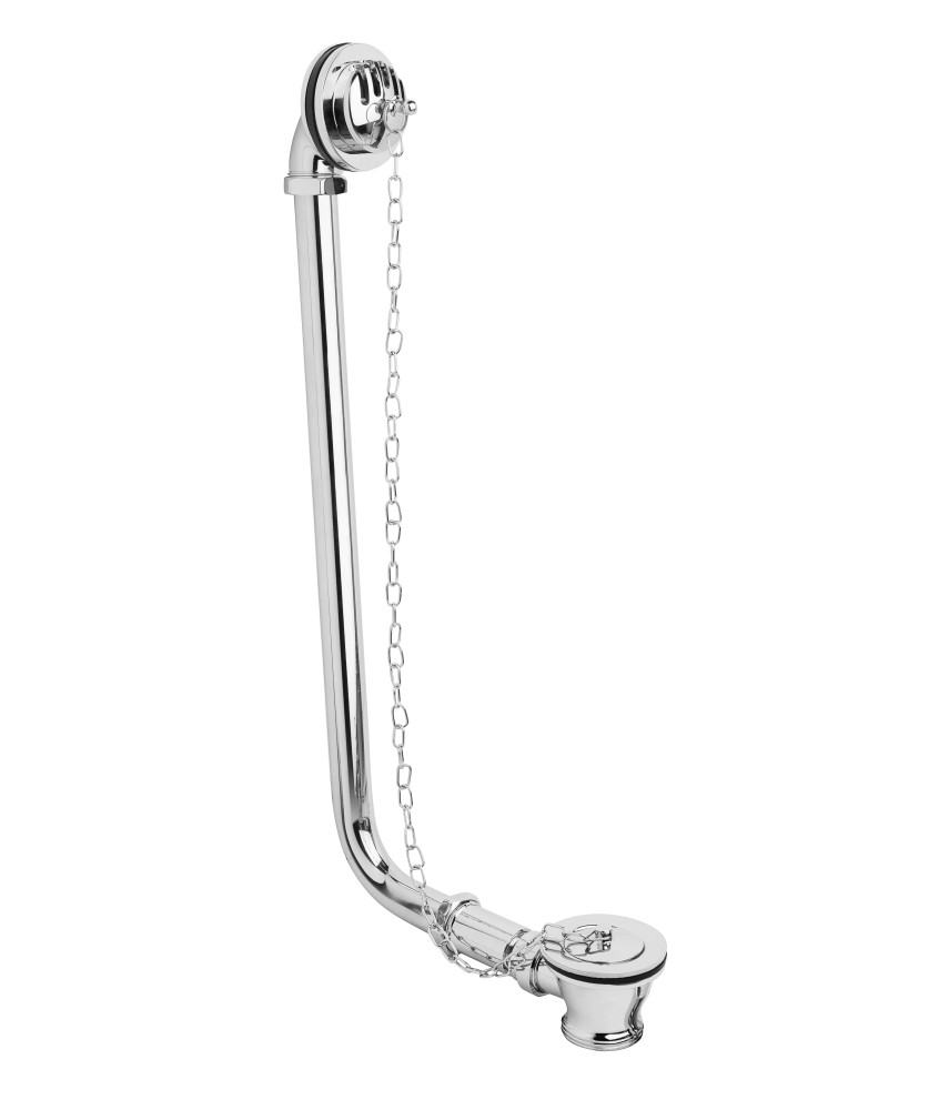 Nuie Classic Exposed Bath Waste & Overflow- Chrome