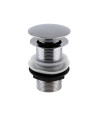 Nuie Unslotted Basin Push Button Waste