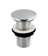 Nuie Free Running Unslotted Basin Waste - Chrome