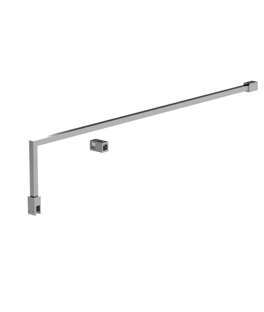 Nuie 150mm Wetroom Support Bar Kit - Chrome